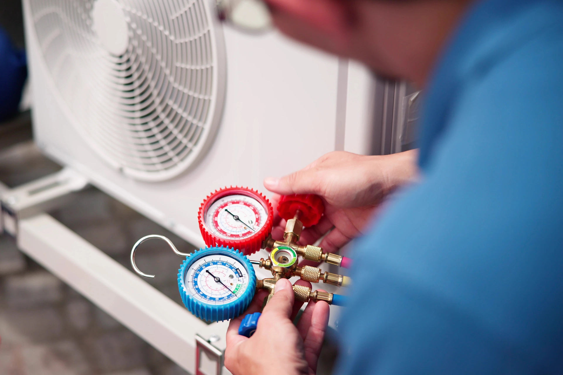 Protect HVAC Systems-technican